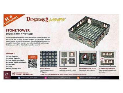 D&L STONE TOWER Miniature E Modellismo Archon Games