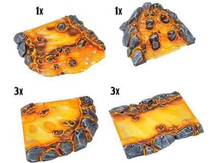D&L MODULAR LAVA Miniature E Modellismo Archon Games