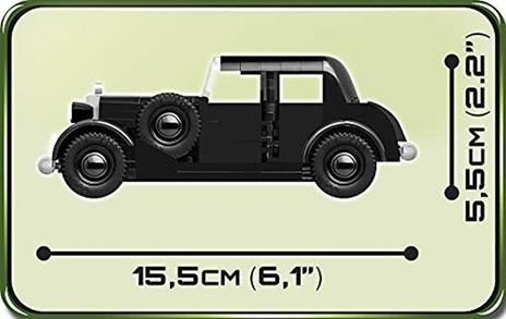 Cobi World War II 1937 Mercedes 230 245 Pz - 4