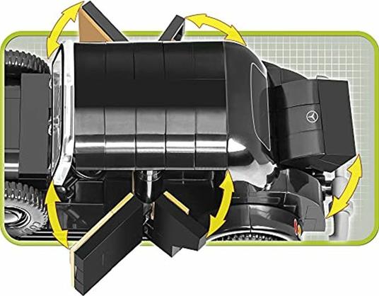 Cobi World War II 1937 Mercedes 230 245 Pz - 5