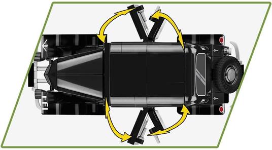 COBI- mattoncini, Colore Nero, 2266 - 6