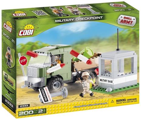 Costruzioni Cobi Small Army Posto Di Blocco Militare 200 Pz - 2