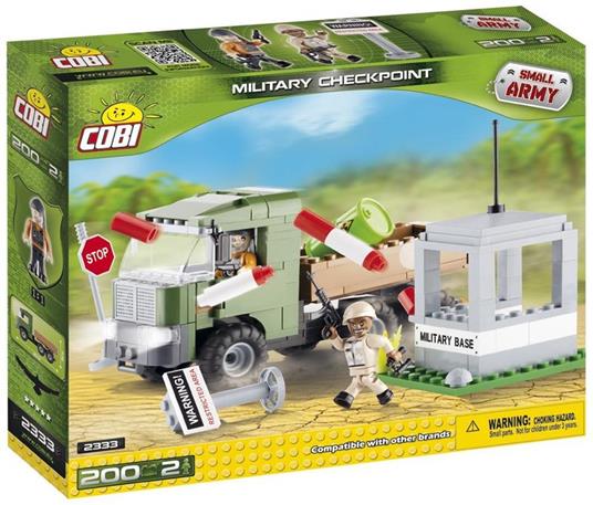 Costruzioni Cobi Small Army Posto Di Blocco Militare 200 Pz - 2