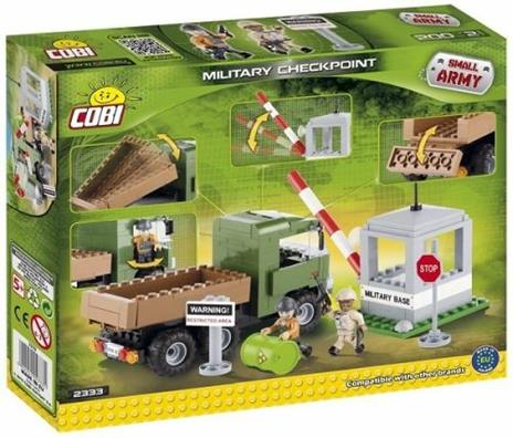 Costruzioni Cobi Small Army Posto Di Blocco Militare 200 Pz - 3