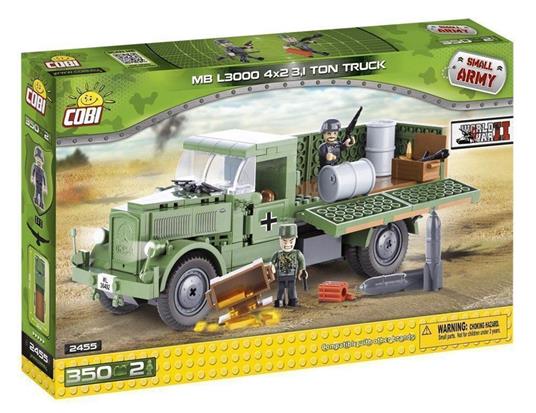 Costruzioni Cobi. Small Army 2455. Mb L3000 4X2 3.1 Ton Truck - 4