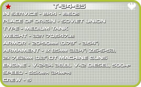 Cobi World War II T3485 668 Pz - 4