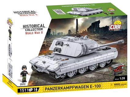 Cobi: World War Ii Panzer Kampfwagen E 100 1510 Pcs