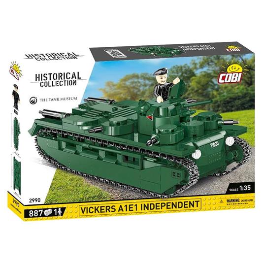Cobi: Great War - Vickers A1e1 Tank 886 Pcs