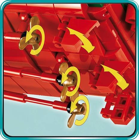 COBI 4825 - Set da costruzione, colore: Verde militare - 7