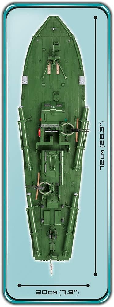 COBI 4825 - Set da costruzione, colore: Verde militare - 4