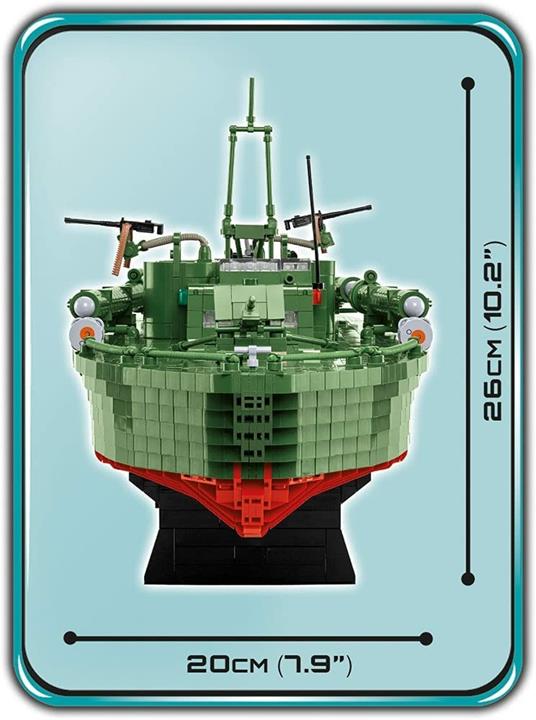 COBI 4825 - Set da costruzione, colore: Verde militare - 5