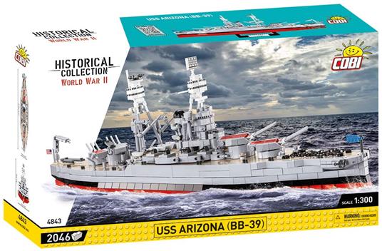Cobi: World War II - Uss Arizona 2050 Pcs