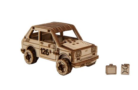 WOODEN.CITY RALLY CAR 3 puzzle 3D - 4