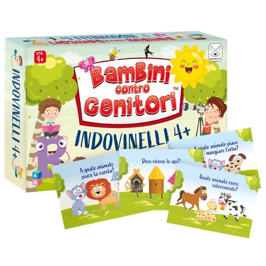 Bambini Contro Genitori  Indovinelli 4+ - 2