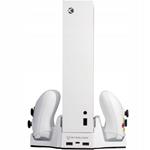 Stazione Di Raffreddamento Multifunzionale Steeldigi Cc01w White Xbox Series S