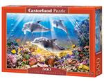 Castorland Dolphins Underwater 500 pcs Puzzle 500 pz Flora e fauna