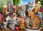 Castorland House of Cats Puzzle 2000 pz