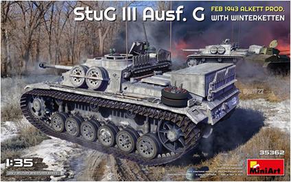 1/35 Stug III Ausf. G Feb 1943 Alkett Prod. With Winterketten