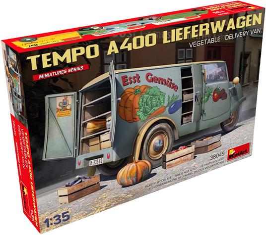1/35 Tempo A400 Lieferwagen Vegetable Delivery Van