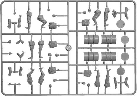 German Soldiers w/ Fuel Drums. Special Edition - 2