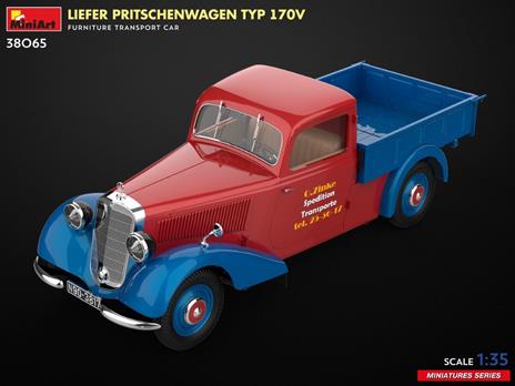 Liefer Pritschenwagen Typ 170V Furniture Transport Car - 3
