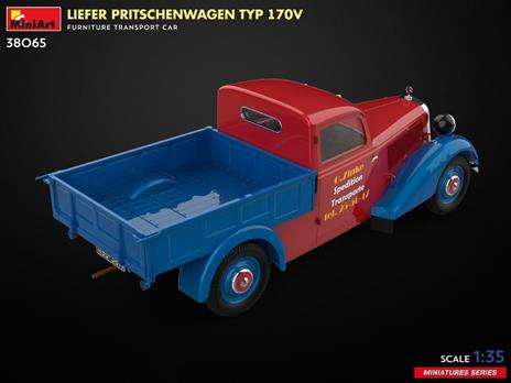 Liefer Pritschenwagen Typ 170V Furniture Transport Car - 4