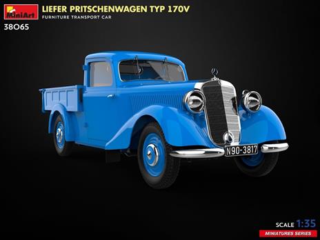 Liefer Pritschenwagen Typ 170V Furniture Transport Car - 5