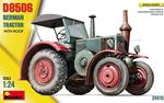 German Tractor D8506 w/Roof modello con un alto livello di dettaglio