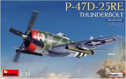 P-47d-25re Thunderbolt. Basic Kit Nuovo Stampo