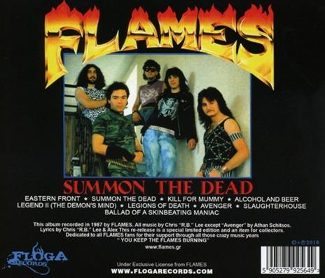 Summon the Dead - CD Audio di Flames - 2