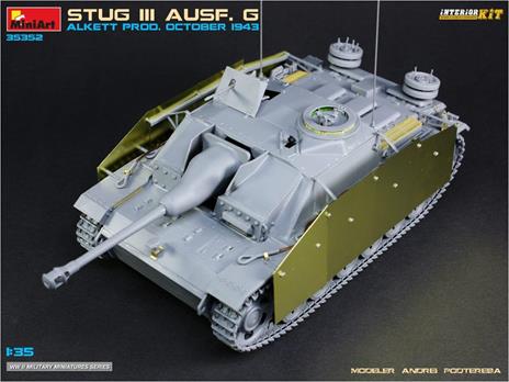 StuG III Ausf. G October 1943 Alkett Prod. Interior Kit - 2