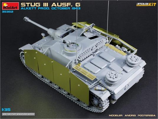 StuG III Ausf. G October 1943 Alkett Prod. Interior Kit - 3