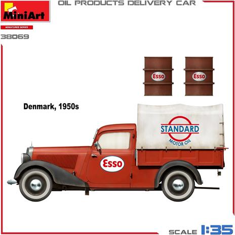 Liefer Pritschenwagen Typ 170V Oil Products Delivery Car - 5