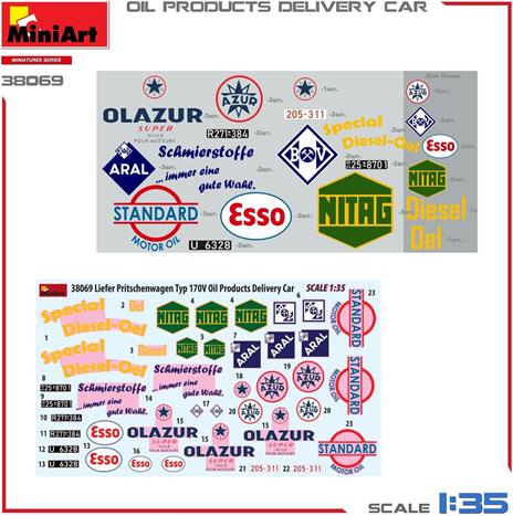 Liefer Pritschenwagen Typ 170V Oil Products Delivery Car - 6