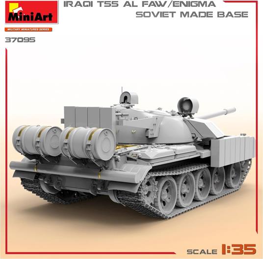 Iraqi T-55 Al Faw/Enigma. Soviet Made Base - 3