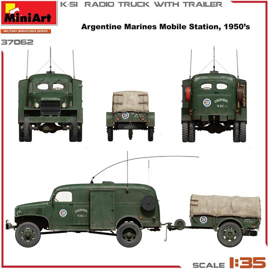K-51 Radio Truck w/ Trailer - 5