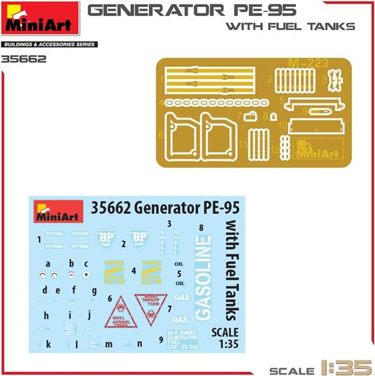 Generator PE-95 with Fuel Tanks - 3
