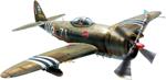 P-47D-28RE Thunderbolt. Free French Air Force. Basic Kit