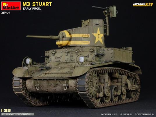 M3 STUART EARLY PROD. INTERIOR KIT - 2