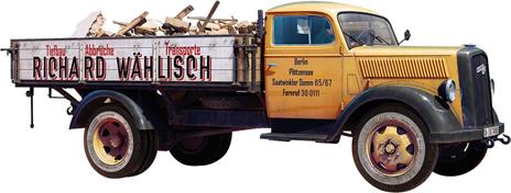 3t Cargo Truck 3,6-36s. Pritsche-Normal-Type