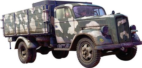 German 3t Cargo Truck 3,6-36s Early Prod. Pmq-Type