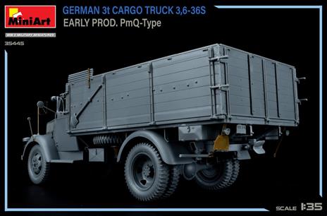 German 3t Cargo Truck 3,6-36s Early Prod. Pmq-Type - 3