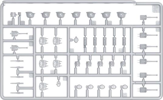 German Tank Riders Set 1. Resin Heads - 4