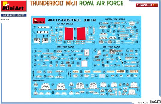 1/48 Thunderbolt Mk.Ii. Royal Air Force. Advanced Kit - 3