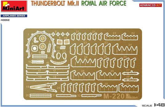 1/48 Thunderbolt Mk.Ii. Royal Air Force. Advanced Kit - 4