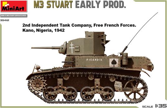 M3 Stuart. Early Prod. - 2