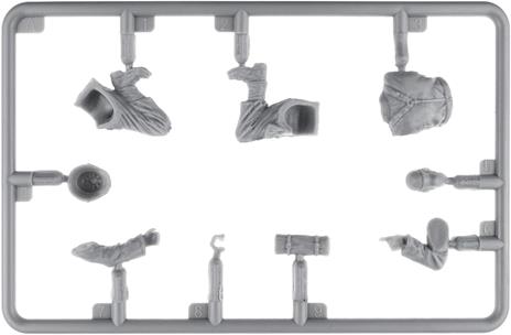 German Tank Riders Set 2. Resin Heads - 3