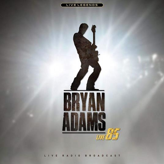 Live 85 (Clear Vinyl) - Vinile LP di Bryan Adams