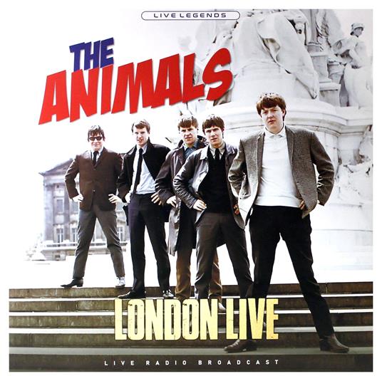 London Live (Transparent Red Vinyl) - Vinile LP di Animals