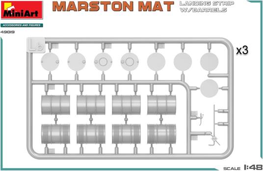 Marston Mat Landing Strip w/Barrels - 3
